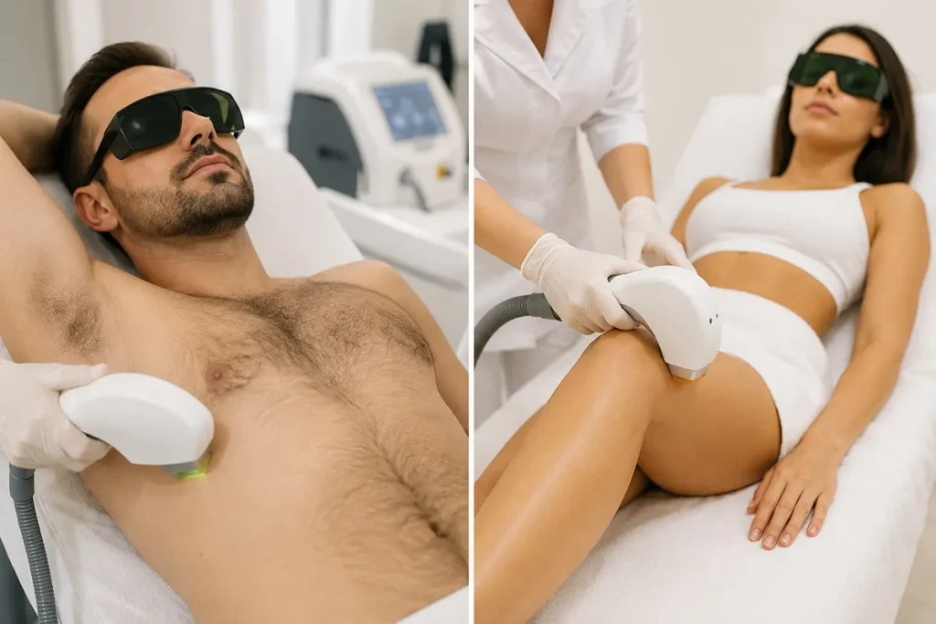 Differences Between Laser Hair Removal For Women & Men